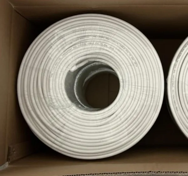Gembird KABL-COAX-RG6/100 Koaksialni kabl RG6 bez konektora 6.5mm 100m X553, Beli