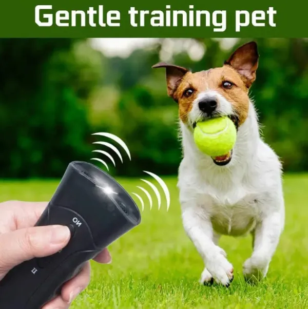 Gembird SMART-DOG-FLASHLIGHT-AT-D003 Ultrazvučni dreser za pse sa lampom