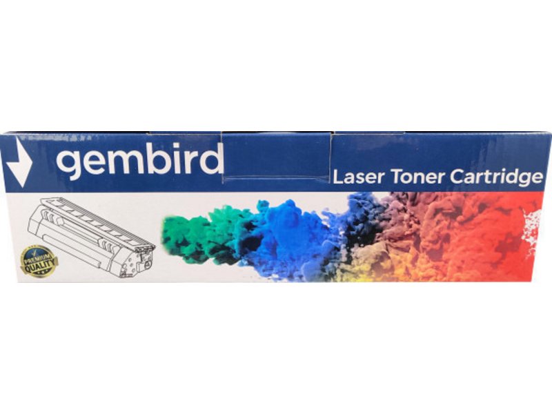 Gembird M252 CF400A/CN CRG-045K zamenski toner za HP štampače, Crna
