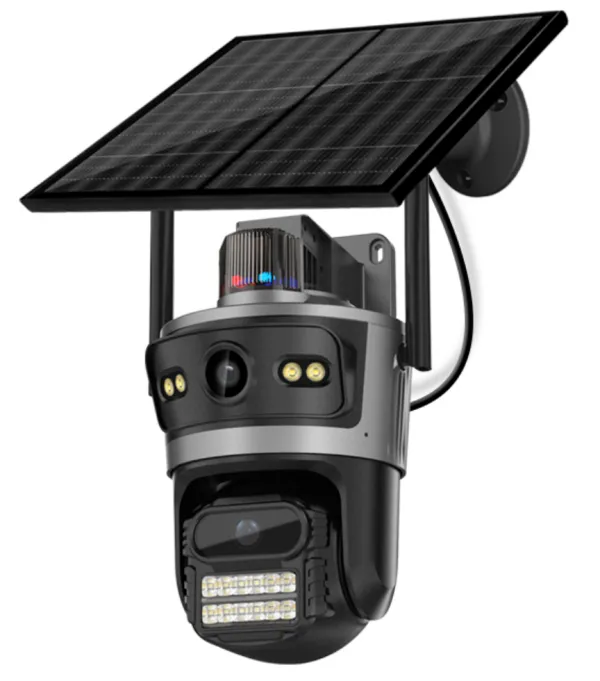 Gembird CAM-IP4MP-TQ11-AOV-4G IP solarna kamera 4 MP (2 MP + 2 MP) H.265 3.8" iCSee aplikacija 3.6 mm 4G IP66