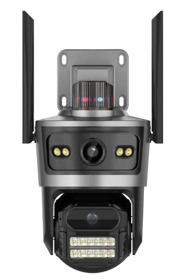 Gembird CAM-IP4MP-TQ11-AOV-4G IP solarna kamera 4 MP (2 MP + 2 MP) H.265 3.8" iCSee aplikacija 3.6 mm 4G IP66