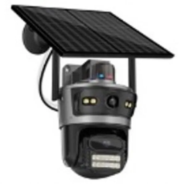 Gembird CAM-IP4MP-TQ11-AOV-4G IP solarna kamera 4 MP (2 MP + 2 MP) H.265 3.8" iCSee aplikacija 3.6 mm 4G IP66