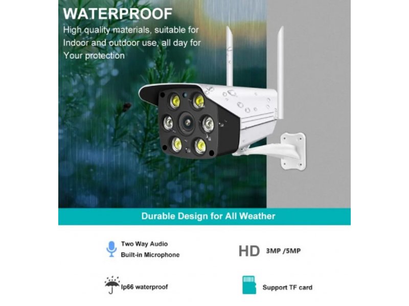 Gembird CAM-IP3MP-B6 Bullit Nadzorna kamera 3 mpx