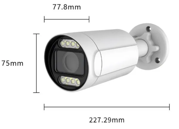 Gembird CAM-IP5MP-HAY70A IP kamera 5 MP HiEasy aplikacija Human Detection Full Color Motor Zoom 2.8-12 mm ugrađen mikrofon