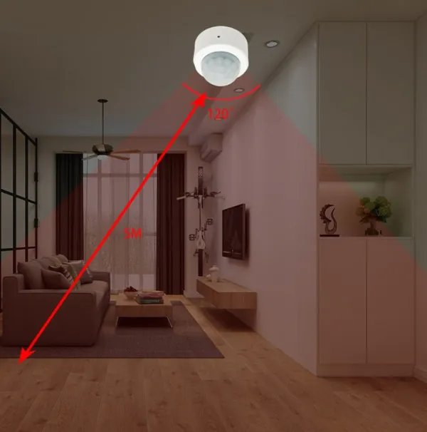 Gembird ZIGBEE-SMART-ALARM-RSH-MS10 Mini Infracrveni alarm-senzor 2u1
