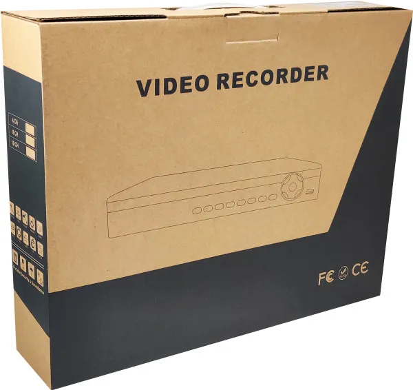 Gembird NVR-P3016QT Video snimač GMB 16 kanala do 8 megapiksela H.265 XMEYE App Onvif P2P iCloud do 6tb