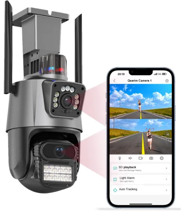 Gmb CAM-IP6MP-EP11-QQ Kamera 6MP microSD IP66 3.6mm+3.6mm