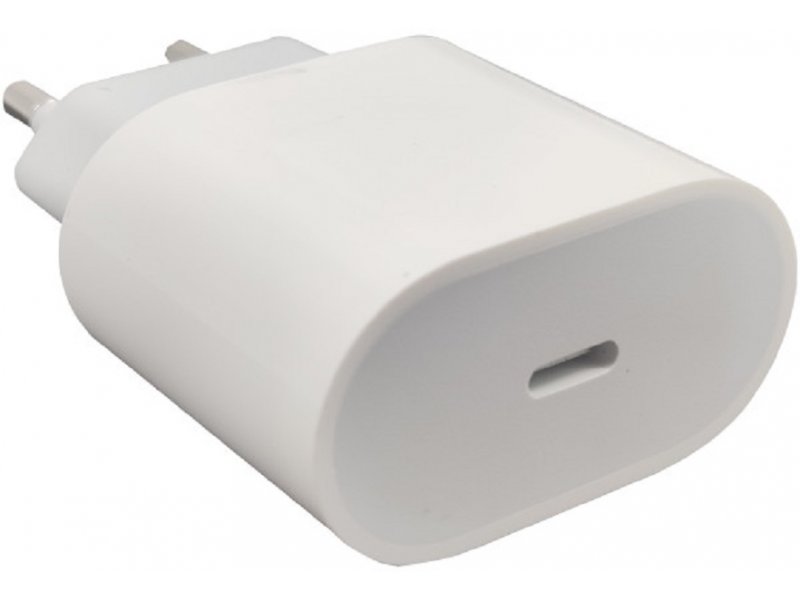 Gembird PD Brzi Punjač 20W Za iPhone USB-C 5V/3A 9V/2,2A, Beli