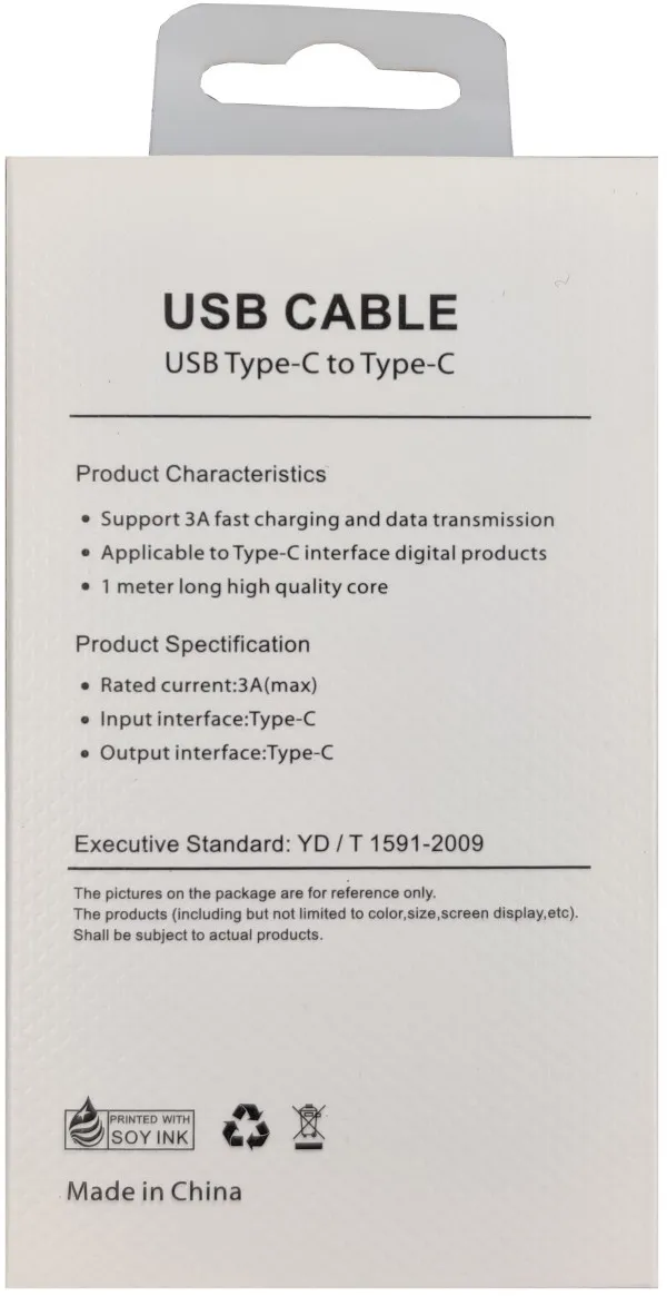 Gembird CCP-AMCM-AMCM-1.0b Kabl USB-C, USB3.0 1m, Crni