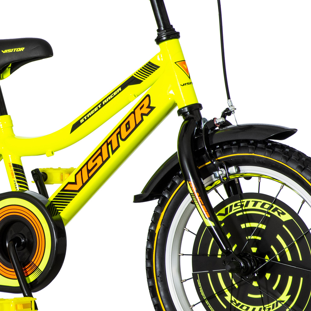 Visitor RAN161 Bicikl za dečake 16" Ranger, Žuti