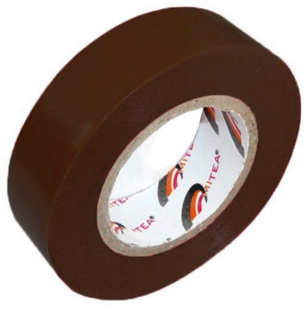 MITEA ELECTRIC Izolir traka PVC braon, Braon
