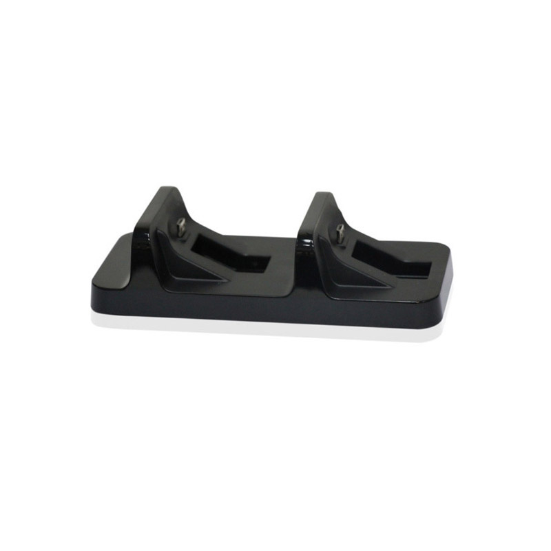 Dobe TP4-002W Docking station USB držač sa punjačem za 2 PS4 kontrolera, Crni