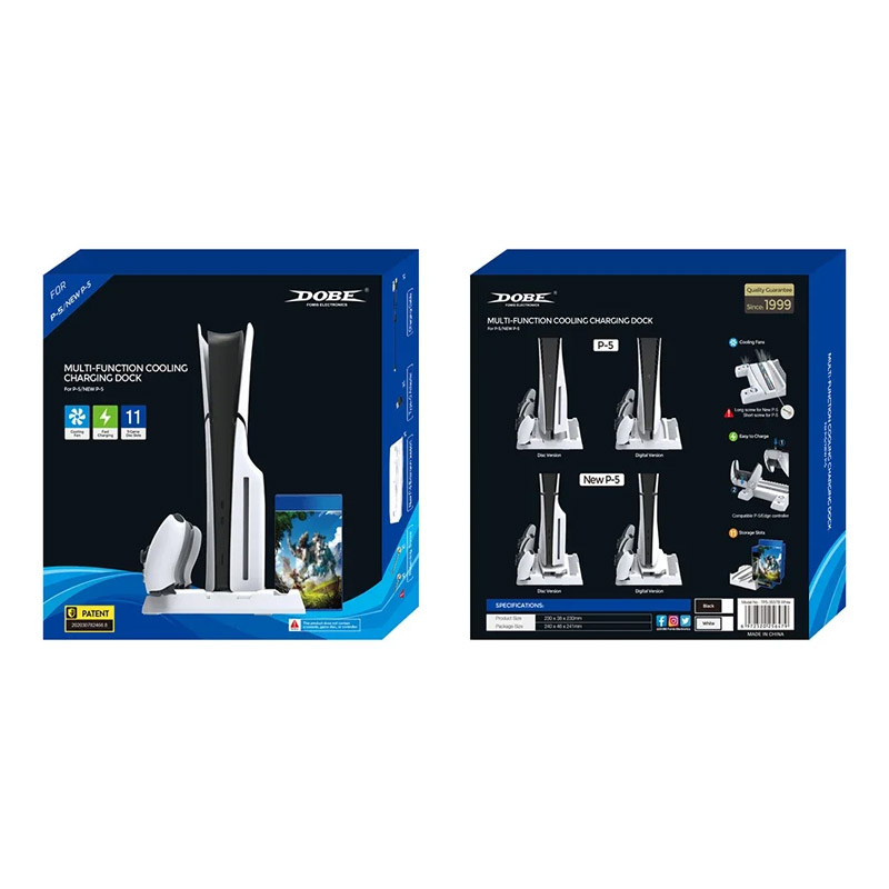 Dobe TP5-3537B Stalak za PS5 multifunkcionalni