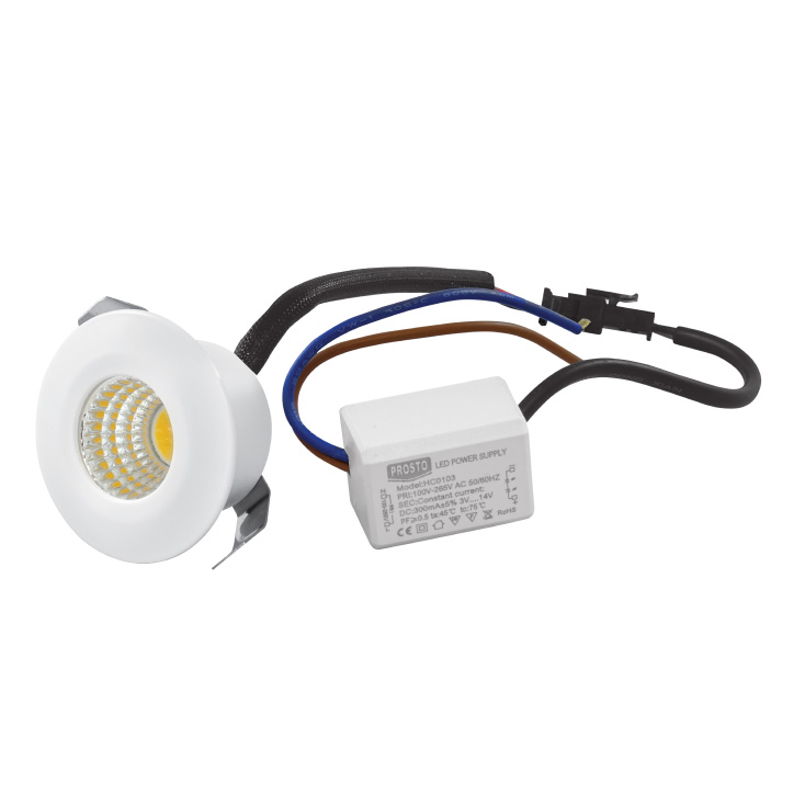 Prosto LUG-012-3/WW Ugradna LED lampa 3W