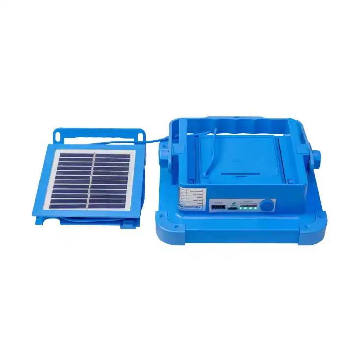 Elementa Serviserski led solarni reflektor 5600 mAh, Plavi