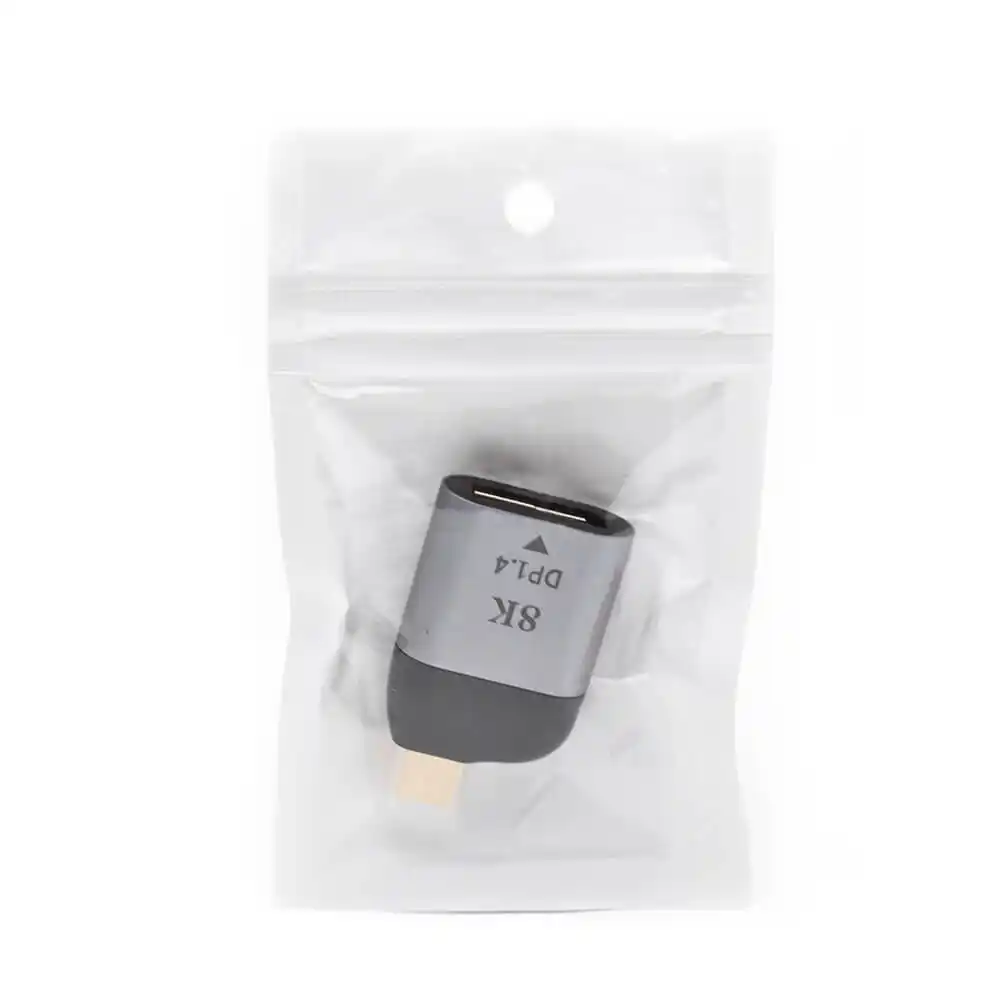 Velteh KT-C2DP.11 Adapter koverter tip C - DisplayPort M/Ž sivi, Sivi