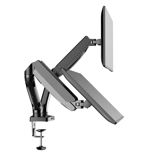 Kettz NM-K290 Nosač za dva monitora 13"-27" VESA 100x100 9kg, Crni