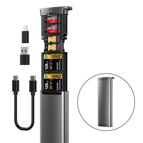 Kettz CR-K540 Višenamenski hub i čitač kartica 13-u-1 USB-C
