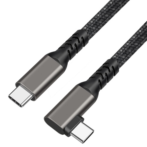 Kettz KT-USBC070 USB kabl Tip C - Tip C 90° 3.2 4K 100 W 1 m