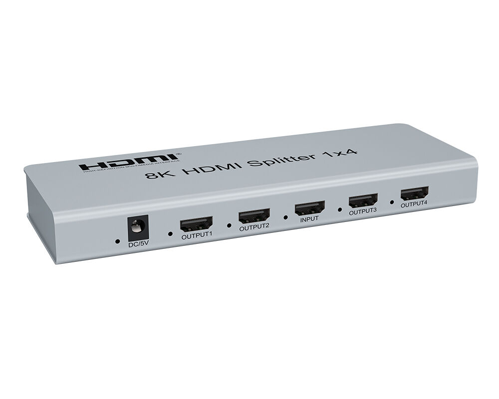 Kettz KT-HSP1408 HDMI spliter 8K 60Hz 1IN x 4OUT 40Gbps