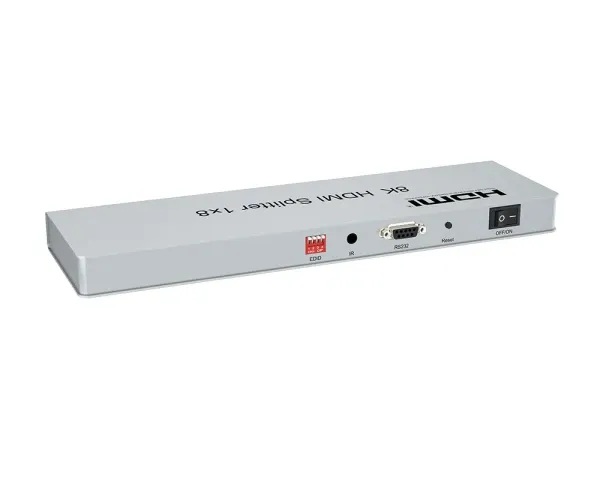 Kettz KT-HSP1808 HDMI Spliter 1x8 8K, Sivi