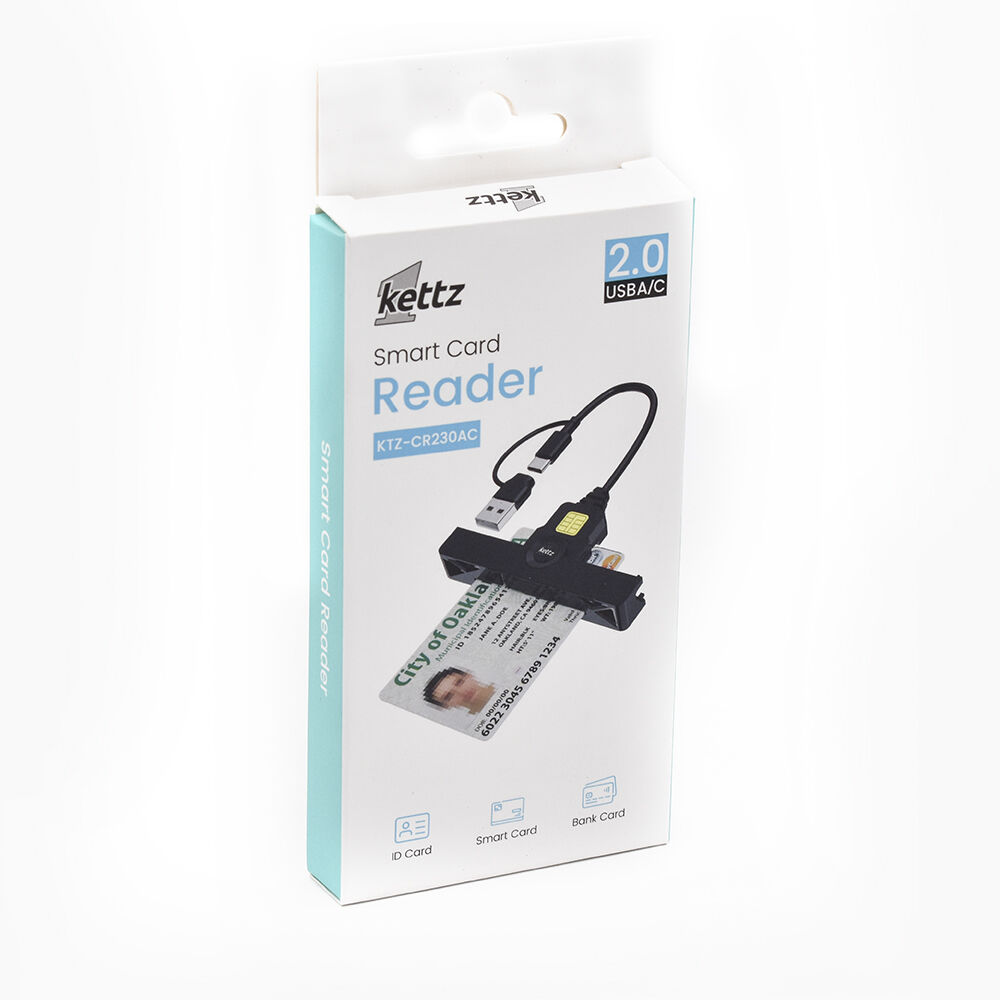 Kettz KTZ-CR230AC USB/Tip C Čitač kartica ID/SIM