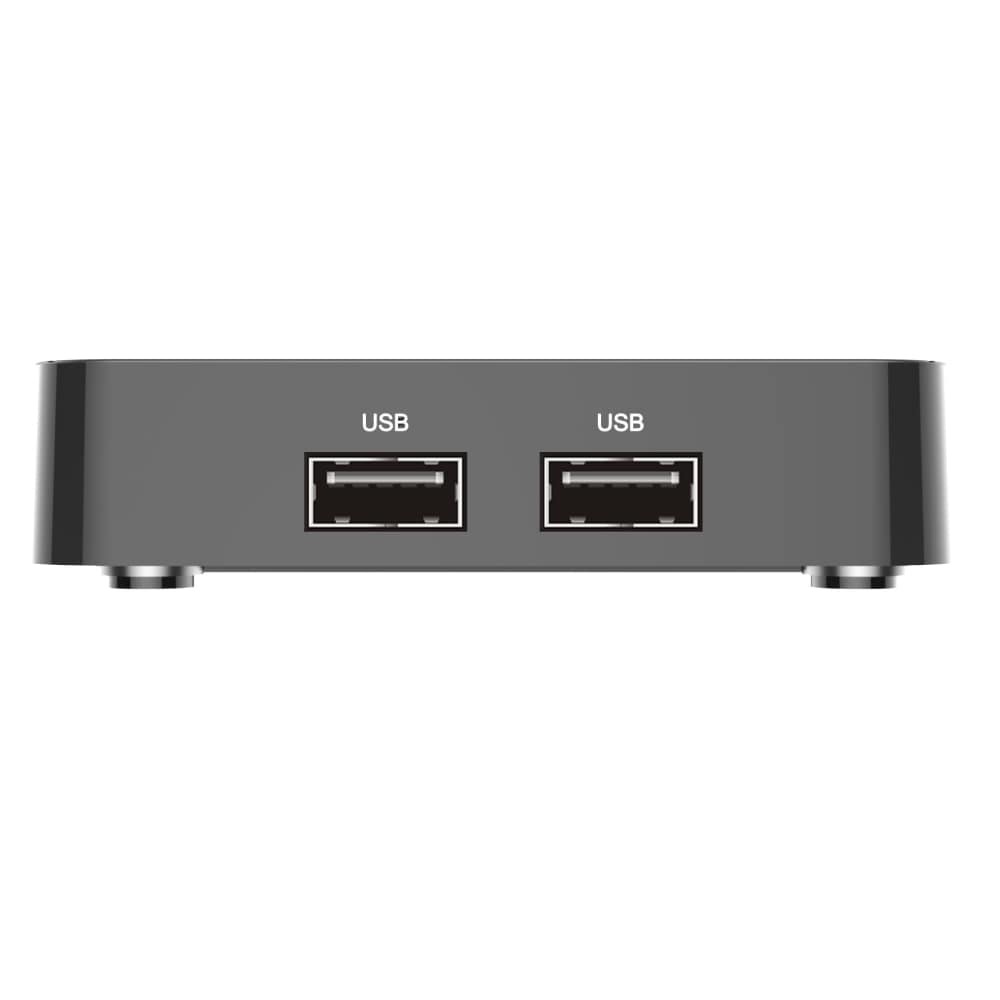 Xwave Q5 Smart TV Box QuadCore Allwiner IK316 4K Android10 2GB 16GB HDMI RJ45 Wireless 2xUSB AV 3.5mm, Crni
