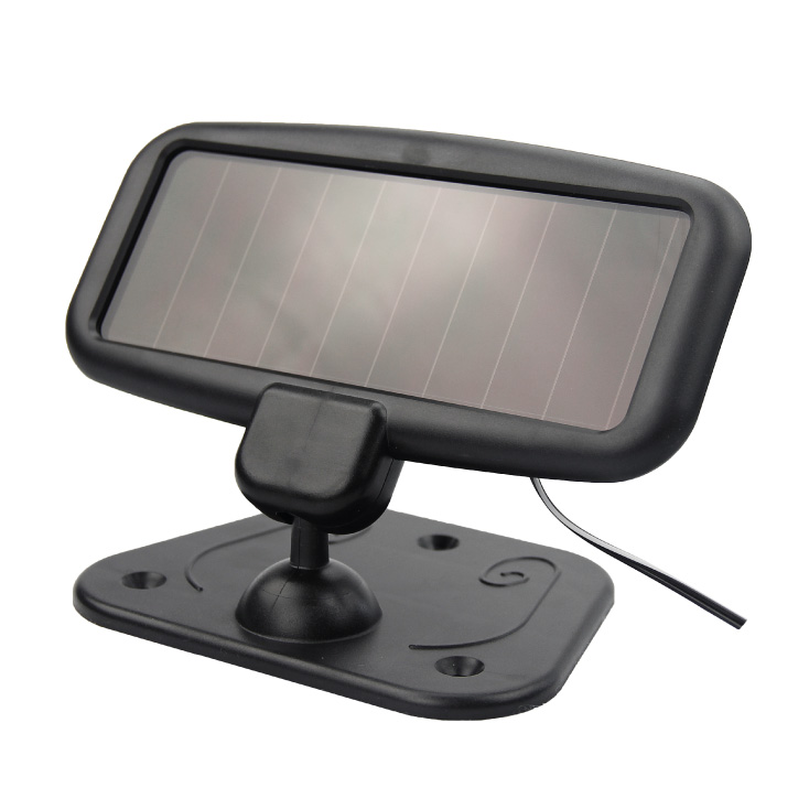 Prosto LRFS-15S010-W/BK Solarni LED reflektor sa PIR senzorom 1W, Bk