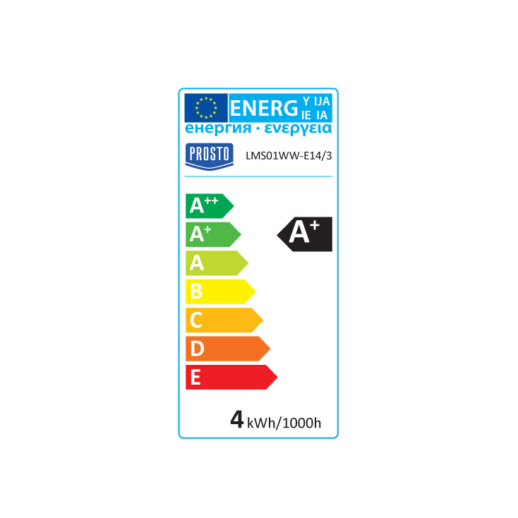 Prosto LED mini sijalica 3.2W toplo Bela