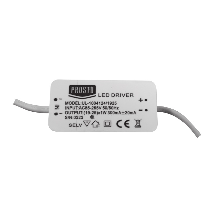 Prosto Rezervni ispravljač za LED panele 25W 300mA