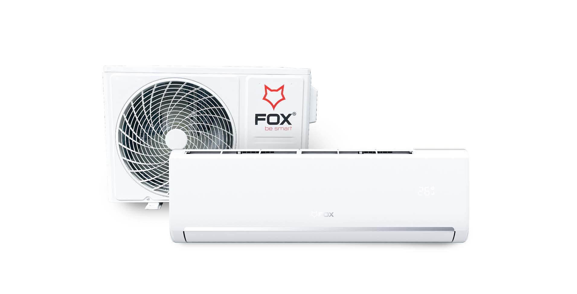 Fox FAC-12INTC-52G Inverter klima Wi-Fi, Bela