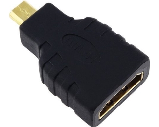 Fast Asia Adapter Micro HDMI (M) HDMI (F), Crni