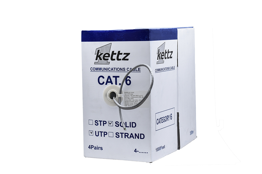 Kettz KT-CAT6 UTP Kabl Wall CAT 6E