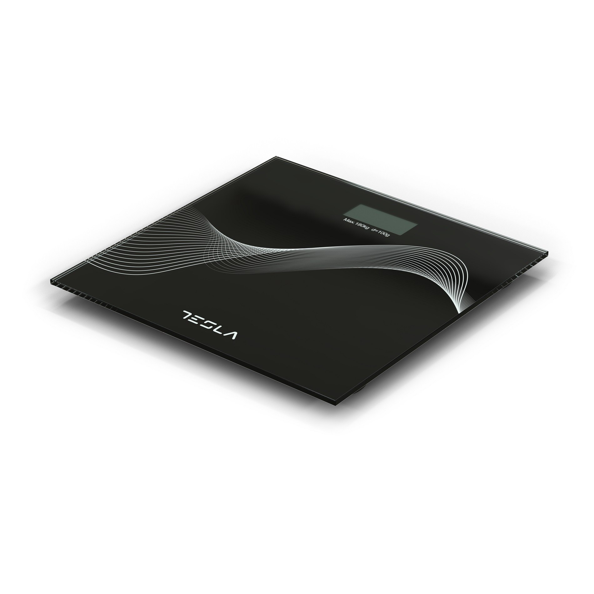 Tesla BS102B Telesna vaga, Crna