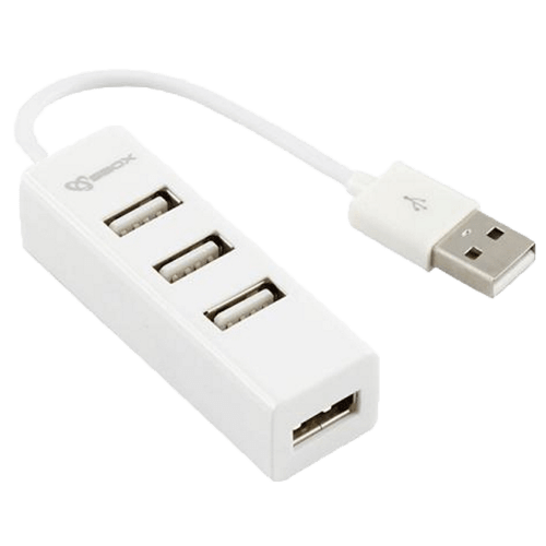 E-Green USB 3.0 HUB 4 Port beli, Beli