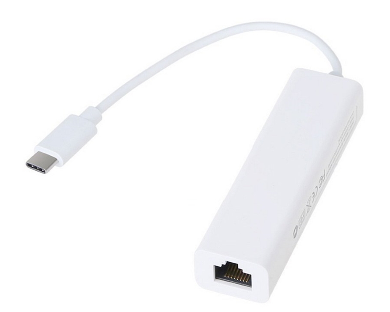 E-Green Adapter USB 3.1 - Gigabit ethernet beli, Beli
