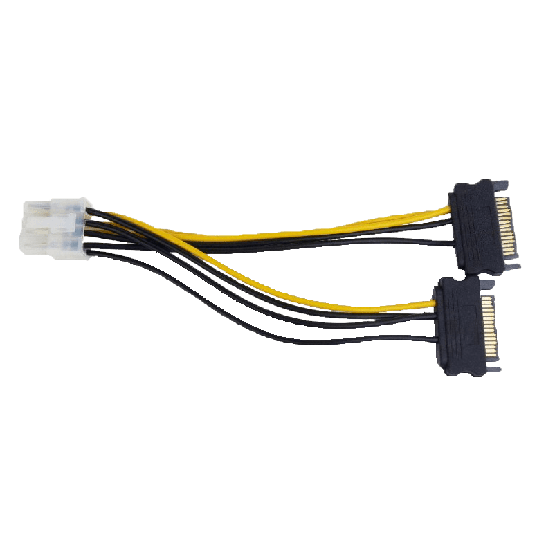 E-Green Naponski adapter za PCI-E VGA (8-pin) -2x Sata