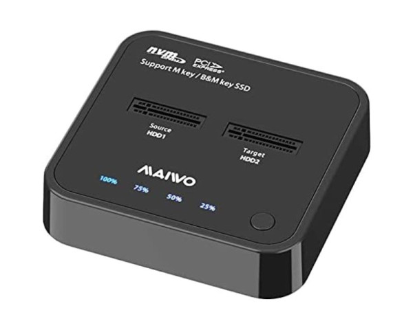 MAIWO K3016P2 Priključna stanica USB-C 3.2 na 2x M.2 NVMe Clone