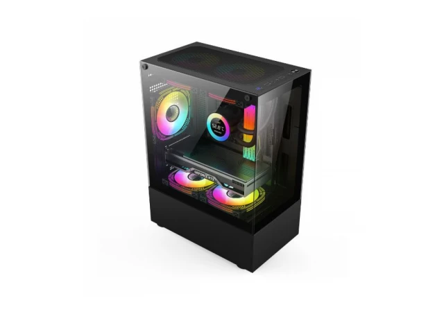 IG-Max IG-MAX N18 Pro SUPERNOVA Kućište 3RGB, Crna