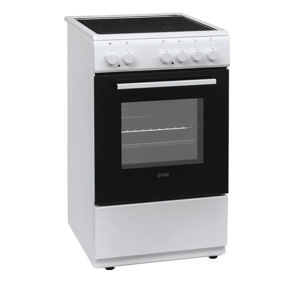 Электрическая плита Vox CHT5000 WBF ширина 50см/керамическая плита
