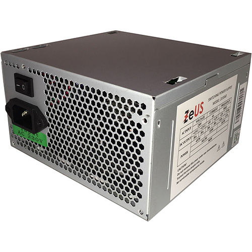 Power Supply 500W ZEUS ZUS-500 12cm bulk