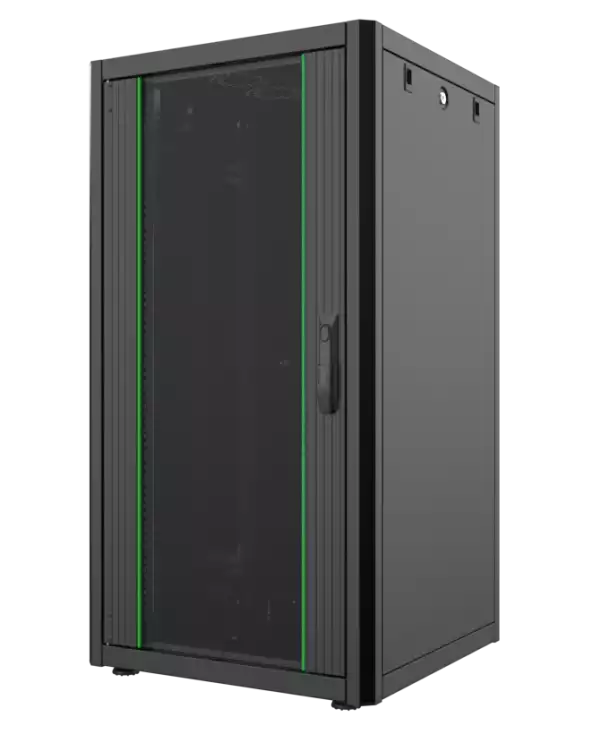 22U/19 rack cabinet standing Mirsan GTN22U66DE 600mmx600mmx1164mm black