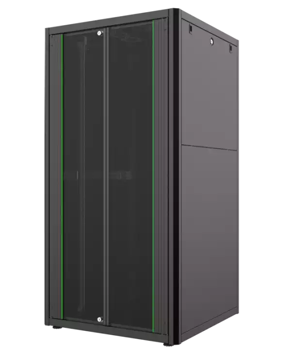 32U/19 rack cabinet standing Mirsan GTN32U88DE 800mmx800mmx1608mm black