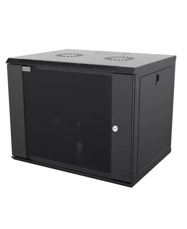 9U/19 wall-mounted rack cabinet Mirsan WTC09U45MN 565mmx450mmx445mm Black