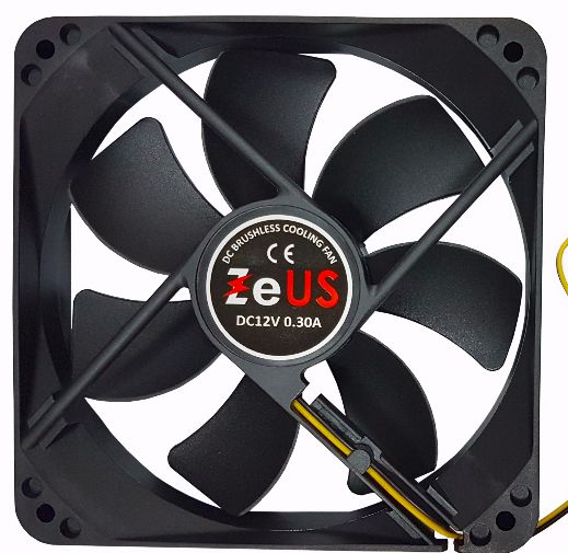 Case Cooler 120x120 Zeus Single Ring RGB