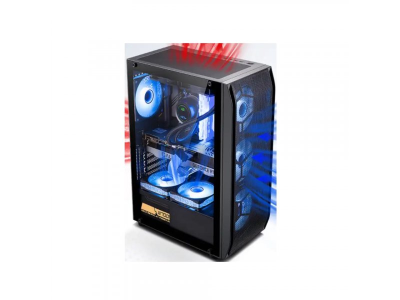 Zeus Y03B Midi kućište sa providnom stranicom 700W