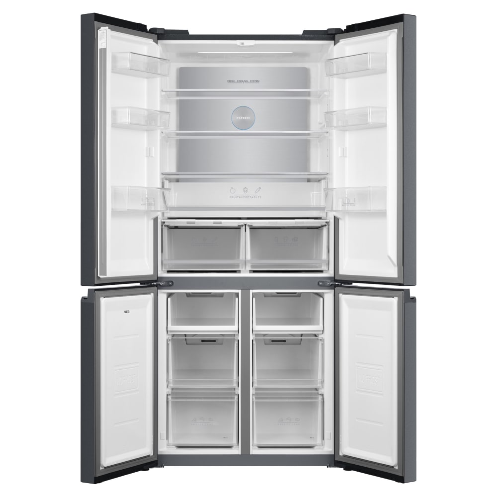 Tesla RF5100FMBE Frižider side-by-side /Total No Frost/F/341+170L/83,3x64,8x189x8cm, Crna