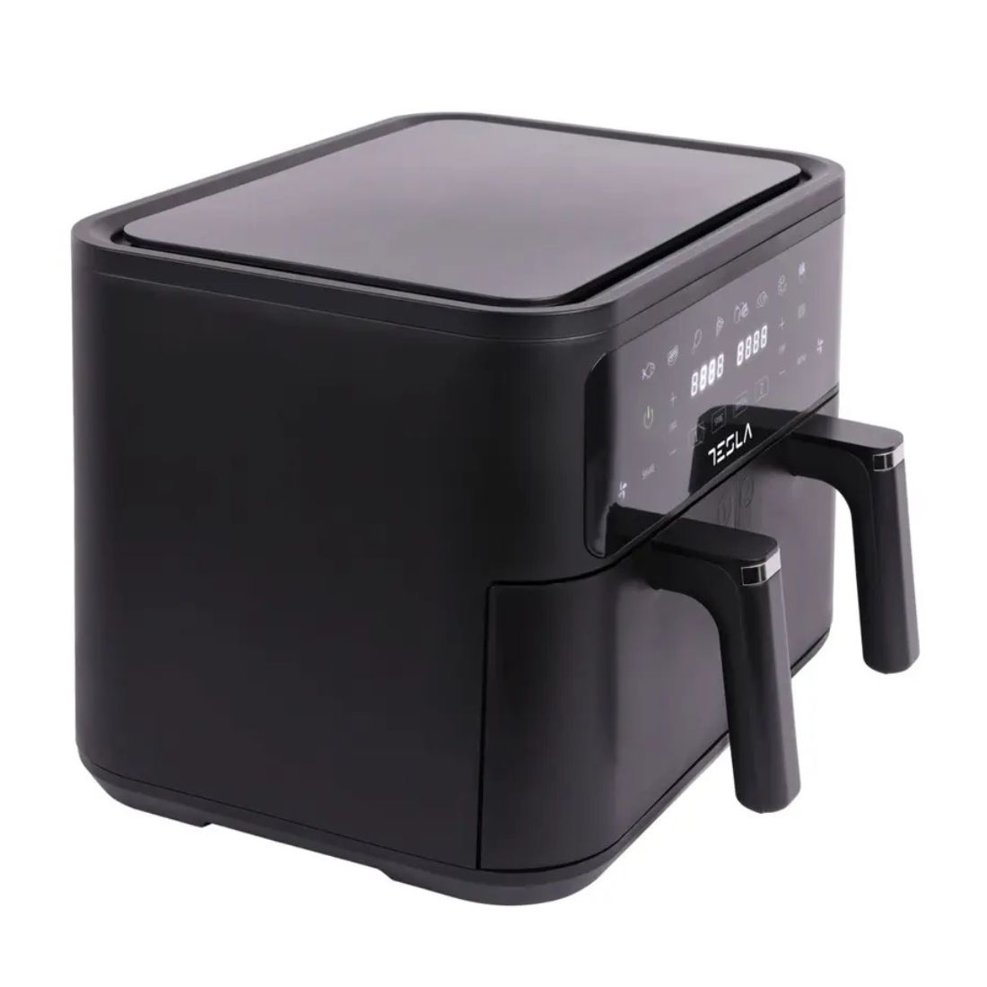 Tesla AF900BSD Air Fryer 2400 W 4,5 l + 4,5 l Digitalni panel, Crni