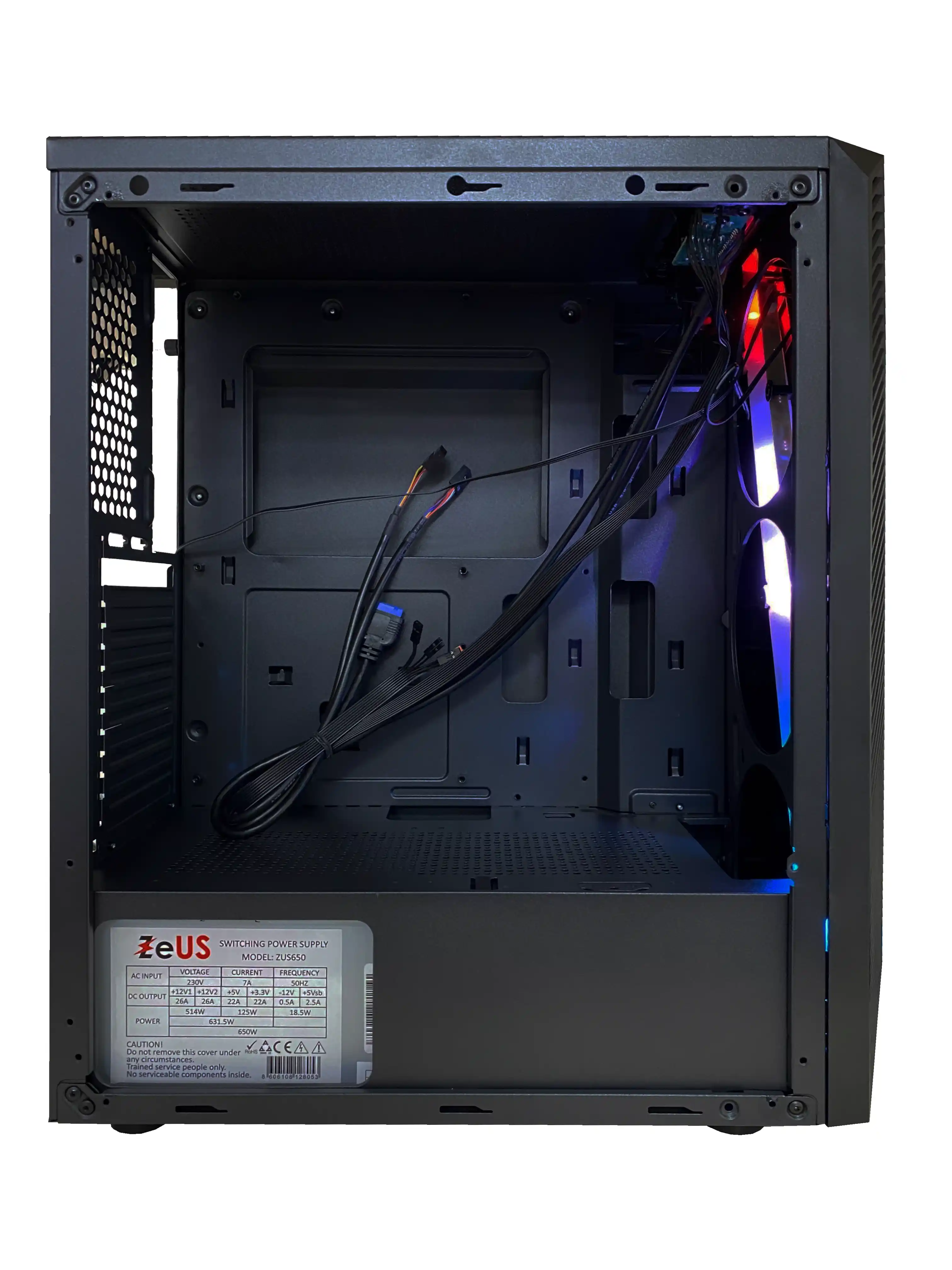 Zeus LO5 Kućište 650W, Crno