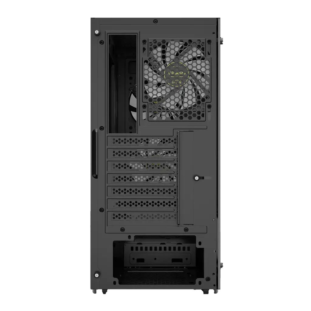 GAMDIAS Aura GC6 Elite ARGB GP650W Midi Tower kućište ATX 650W, Crno